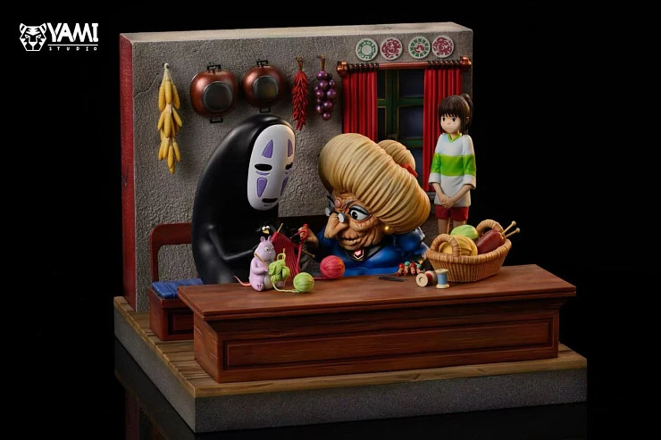 Фигурка Zeniba, Ogino Chihiro, No Face man от Yami Studio