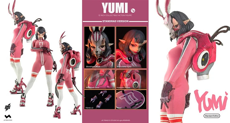 Фигурка Yumi от Jei Tseng Studio Версия A