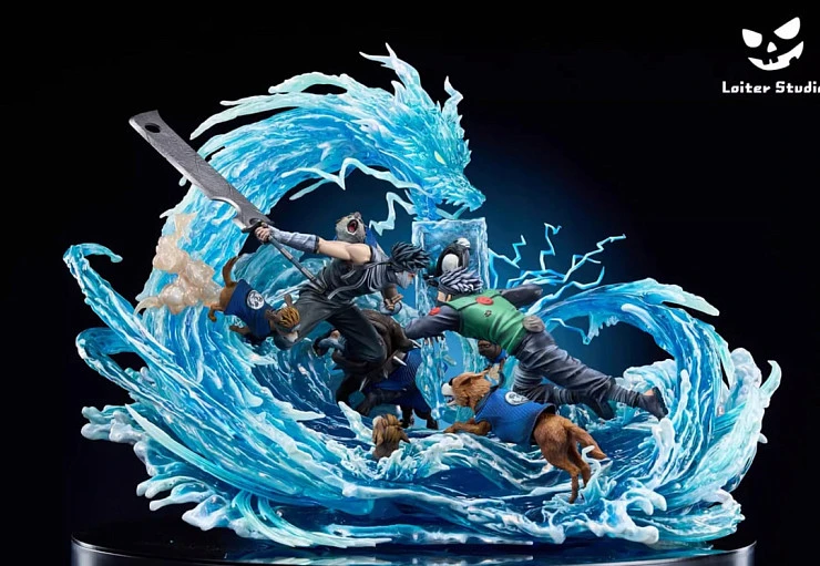 Фигурка Hatake Kakashi, Momochi Zabuza, Haku от Loiter Studio