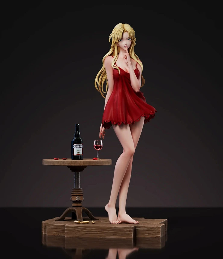 Фигурка Vermouth от Strange Thief Studio Версия в платье или нижнем белье на выбор