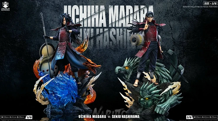 Фигурка Madara Uchiha, Senju Hashirama от ATELIER DE KONOHA Studio
