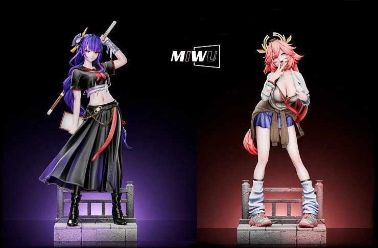 Raiden Shogun, Yae Miko от Miwu Studio