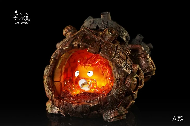 Фигурка Calcifer от ZJB Studio Версия А в красном или синем цвете на выбор