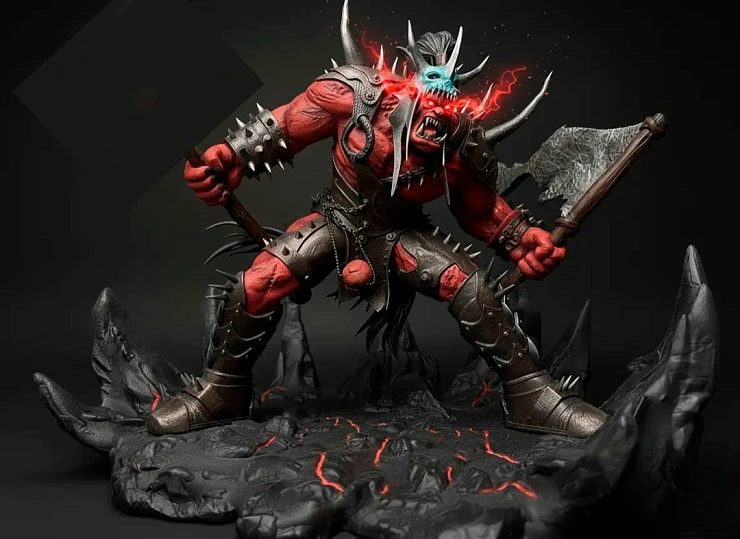 Фигурка Grommash Hellscream от Shun Li Studio